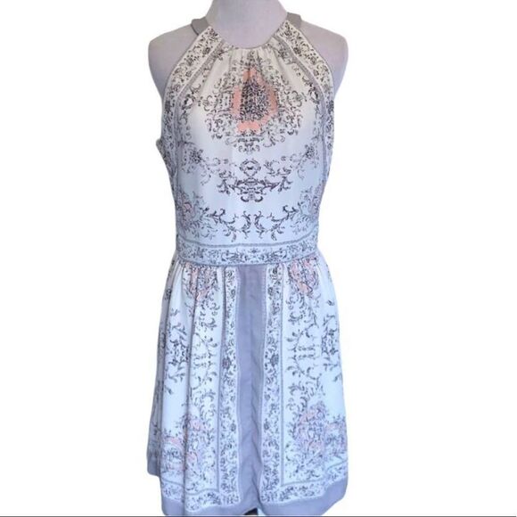 𝅺PHILOSOPHY Sheath Skater Floral Dress - Picture 1 of 11